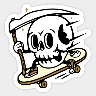 Skullboading Sticker